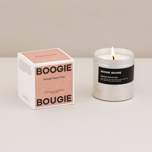 Duftkerze BoogieBougie · Damask Rose & Oud