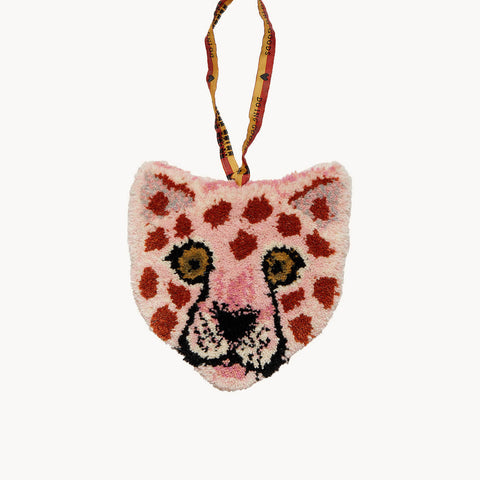 Pinky Leopard · Dekoteppich Hänger