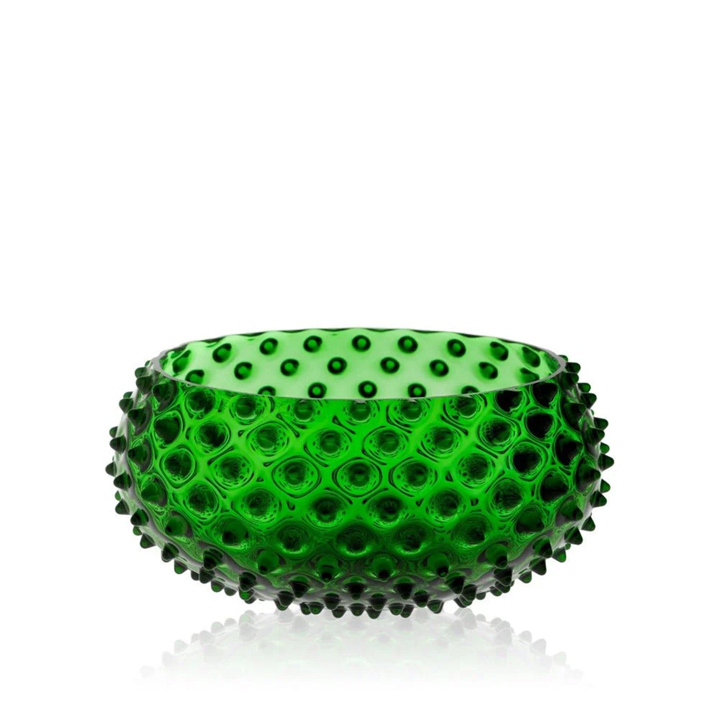 Hobnail Bowl · Dark Green