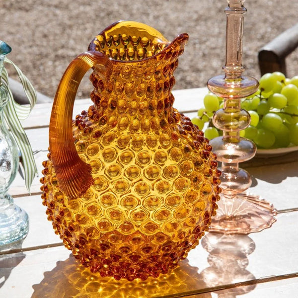 Hobnail Krug · Amber