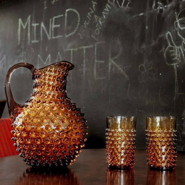 Hobnail Krug · Amber