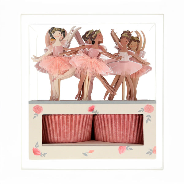 Ballerina Cupcake Kit (24 Stück)