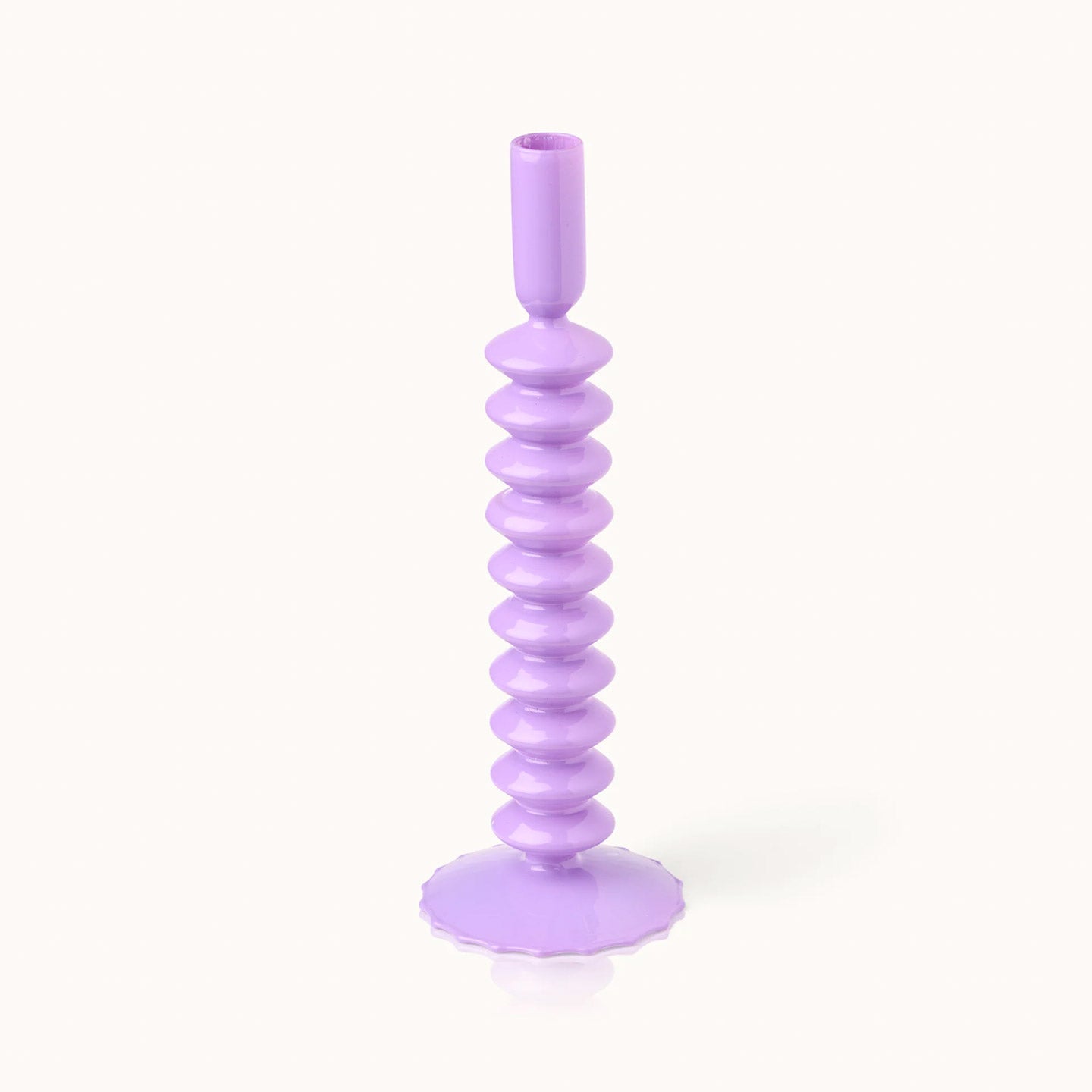 Zickzack Lavender · Kerzenständer