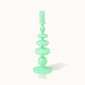 Bubble Seaform Green · Kerzenständer