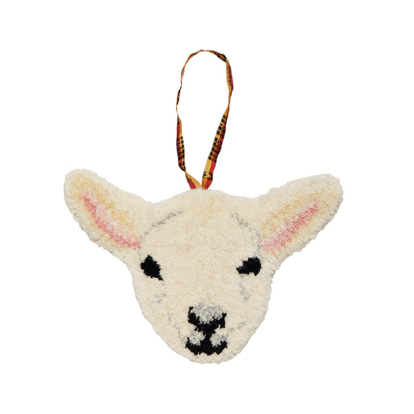 Woolly Lamb · Dekoteppich Hänger