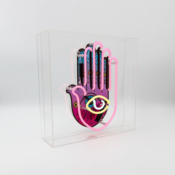 Neon-Sign "All Seeing Eye"